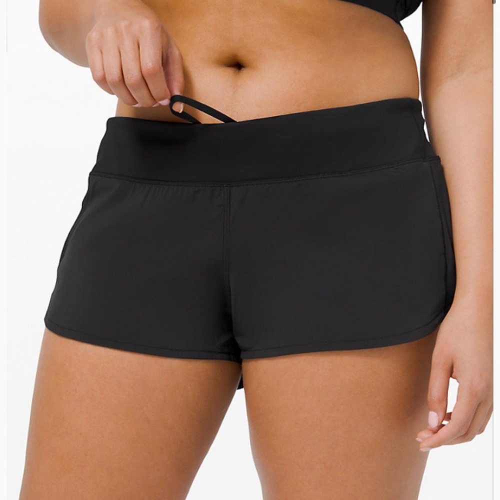 lululemon speed up 2.5 shorts black